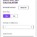 each way bet calculator grand national